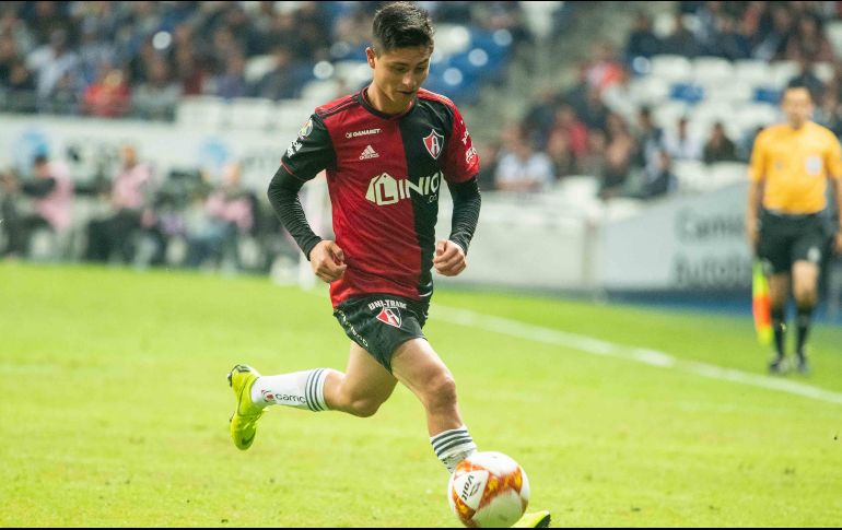 Garnica, de 22 años, debutó en la Liga MX en 2015. MEXSPORT / ARCHIVO