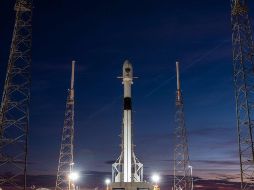 Un cohete Falcon 9 de la empresa Space X se encargará de llevar este martes desde el complejo de lanzamiento en Florida. TWITTER / @SpaceX