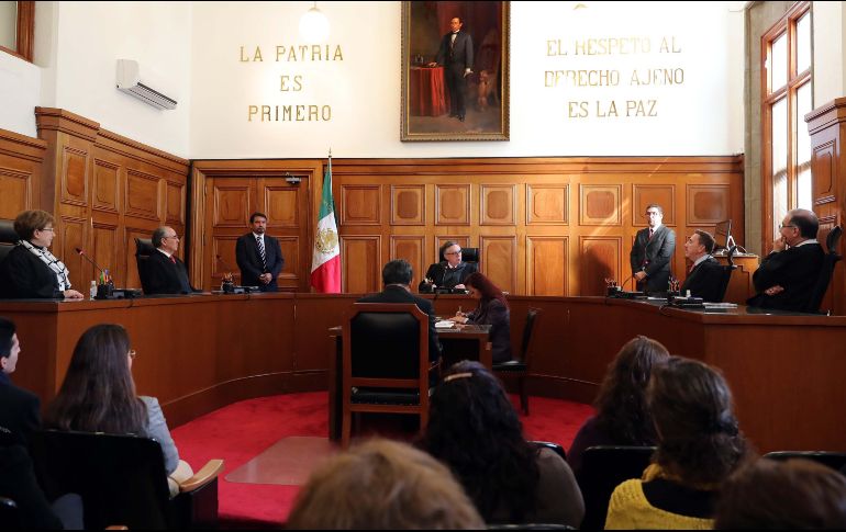 De acuerdo con legisladores, Pérez Dayán violó la ley reglamentaria del artículo 105 Constitucional. SUN/ARCHIVO