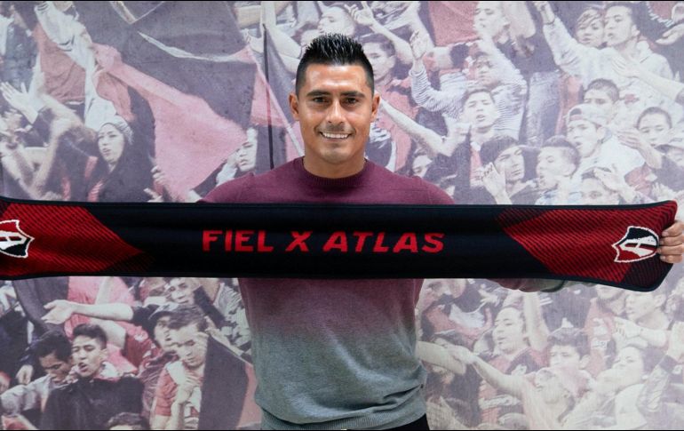 Si no hay algún inconveniente, Martínez estamparía este miércoles su firma con el Atlas de cara al Clausura 2019. TWITTER / @atlasfc
