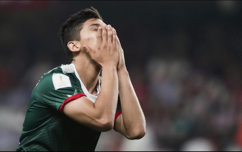 La expresión de Ángel Zaldívar fue la viva muestra de las sensaciones que deja la penosa actuación del Guadalajara en el Mundial de Clubes. MEXSPORT