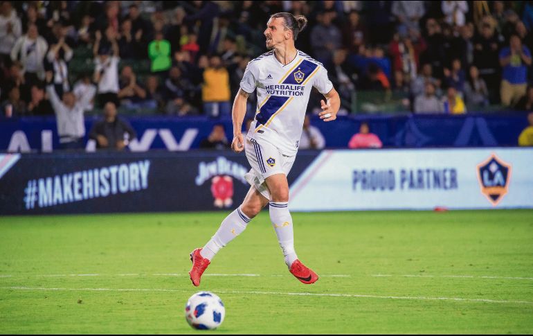 Zlatan marcó 22 goles en la más reciente campaña de la MLS. EFE / R. Mora