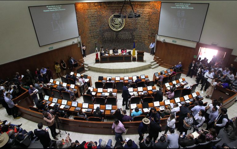 Añadió que con la enmienda atienden los señalamientos del Comité de Participación Social del Sistema Anticorrupción. EL INFORMADOR/ ARCHIVO