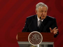 En conferencia de prensa, dice que ya se tiene el proyecto para unir el aeropuerto actual con el de Santa Lucía, así como un aproximado de recursos, de los cuales no precisó. NTX