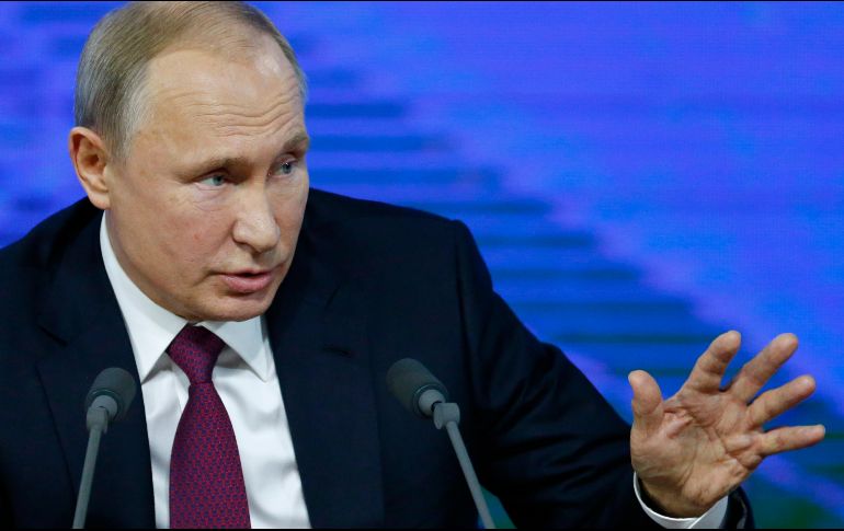 El presidente reconoce que Rusia es, ''en gran medida culpable de la situación creada, ya que hubo dopaje'', pero rechazó la tesis de que hubo dopaje de Estado. AP / A. Zemlianichenko