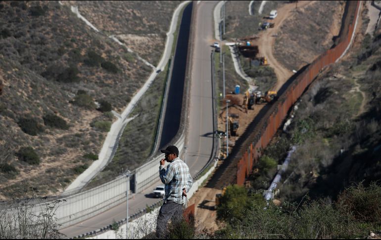 La propuesta de ley sobre el muro fronterizo ahora irá al Senado. AP/M. Castillo