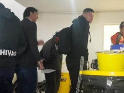 El delantero (C) reportará a los trabajos una vez concluidos sus pruebas de rutina,  y se integrará a Dieter Villalpando, Alexis Vega e Hiram Mier, quienes entrenan en Verde Valle. EL INFORMADOR / A. Ramírez