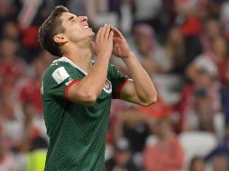 Isaác Brizuela dice que en el conjunto rojiblanco ''no podemos permitirnos otro torneo sin estar en los primeros lugares y sin una Liguilla más''. AFP / ARCHIVO