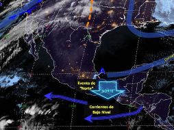 También se prevén lluvias aisladas en los estados de Veracruz, Oaxaca y Chiapas. TWITTER / @conagua_clima