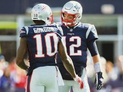 La química entre Gordon y Brady fue creciendo partido a partido. AFP/Archivo