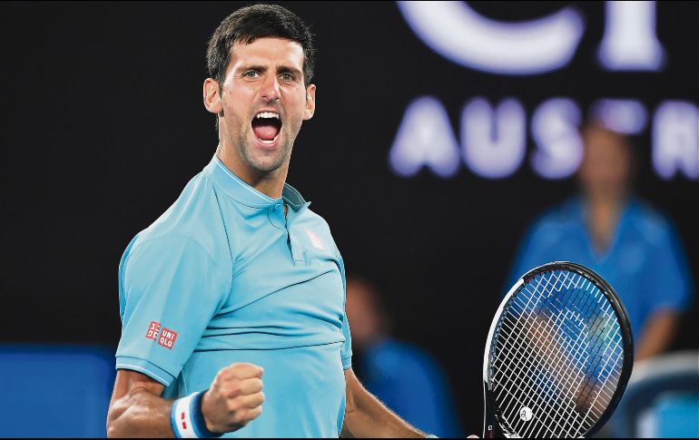 El tenista serbio Novak Djokovic fue uno de los principales protagonistas de la campaña 2018 en el máximo circuito del tenis mundial. AP