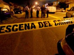 Elementos de la Agencia Estatal de Investigación (AEI) arribaron al lugar de los hechos para iniciar las indagatorias. TWITTER/@OroNoticias