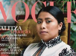 Yalitza Aparicio. La actriz de la cinta “Roma” posa para una revista de modas, en un hecho histórico. ESPECIAL