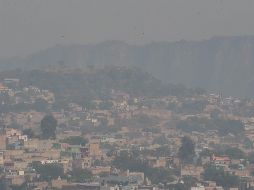 La contaminación al Norte la Zona Metropolitana de Guadalajara. EL INFORMADOR/G. Gallo