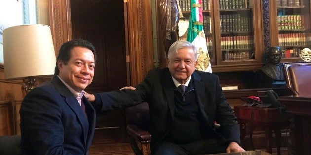 L&oacute;pez Obrador y Delgado tratan Presupuesto para 2019