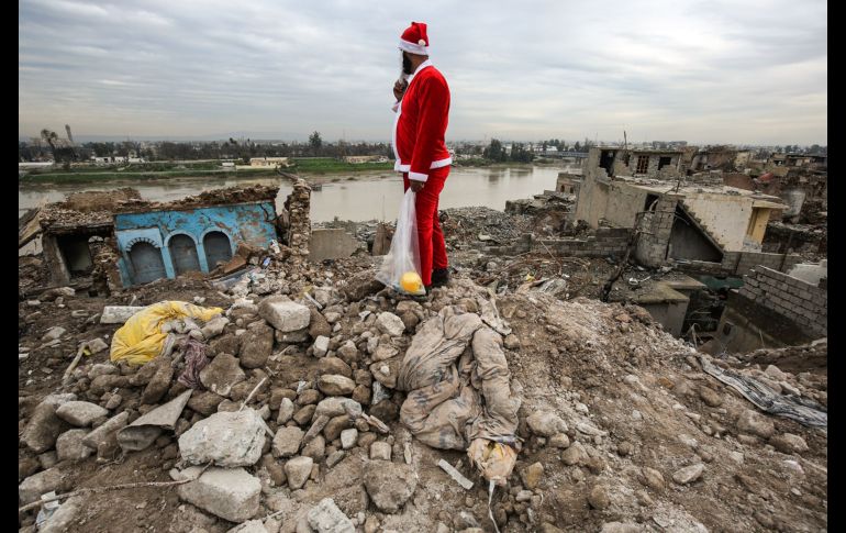 Esta gran ciudad del norte de Iraq vivió varios años bajo el yugo del grupo yihadista Estado Islámico (EI). AFP/A. Al-Rubaye