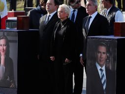 Sánchez Cordero acudió la ceremonia luctuosa en representación del presidente López Obrador. AP/M. Ugarte