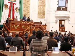 El documento que será enviado y analizado por la Junta de Coordinación Política del Congreso (Jucopo), indica también la aprobación del proyecto de presupuesto de la Auditoría Superior de la Ciudad de México. SUN/ A. Salinas