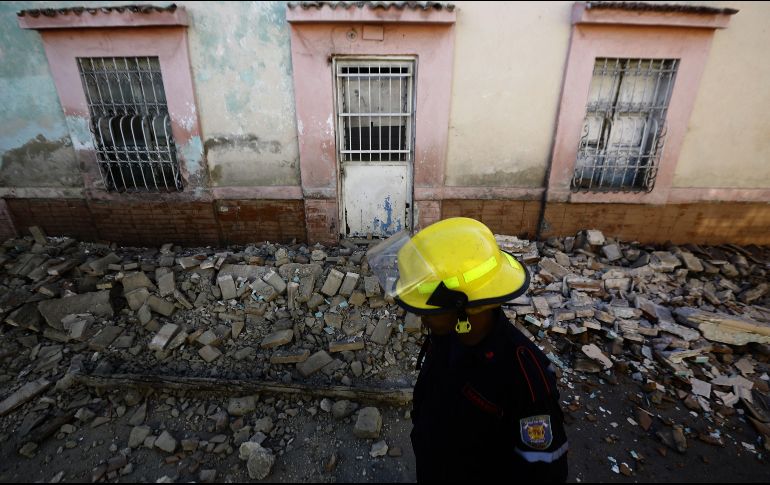 El fenómeno causó gran susto en ciudades como Caracas. AFP/J. Hernández