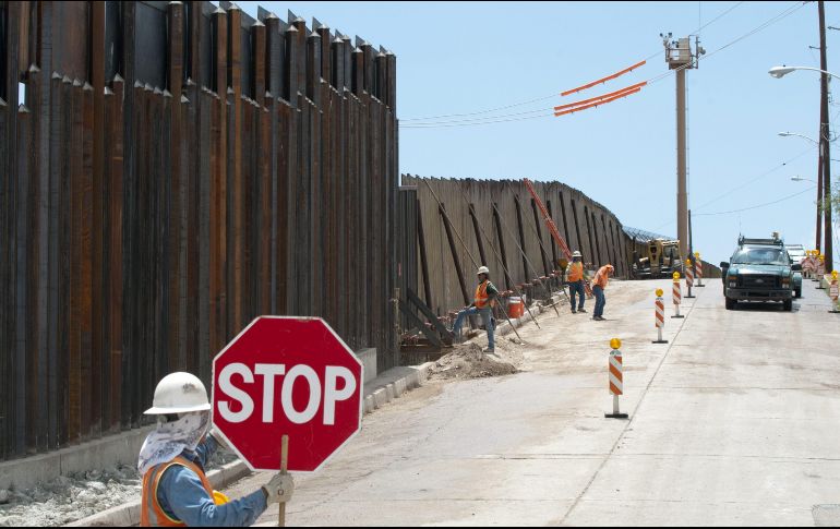 Trump demanda cinco mil MDD al Congreso para iniciar los trabajos de construcción del muro en la frontera con México, pero los demócratas han dejado en claro su negativa. EFE / ARCHIVO