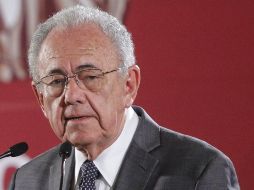  A su vez, el secretario de Comunicaciones y Transportes, Javier Jiménez Espriú informó que el equipo canadiense inicia este viernes las labores en el lugar del incidente. EFE/ S. Gutiérrez