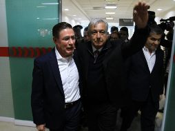 El presidente Andrés Manuel López Obrador llegó a Torreón, Coahuila, donde la tarde de este viernes presentó el Programa Integral de Desarrollo para la Laguna. NTX/O. Ramírez