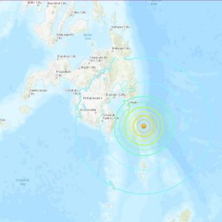 Un terremoto de 6.9 grados sacude el sur de Filipinas