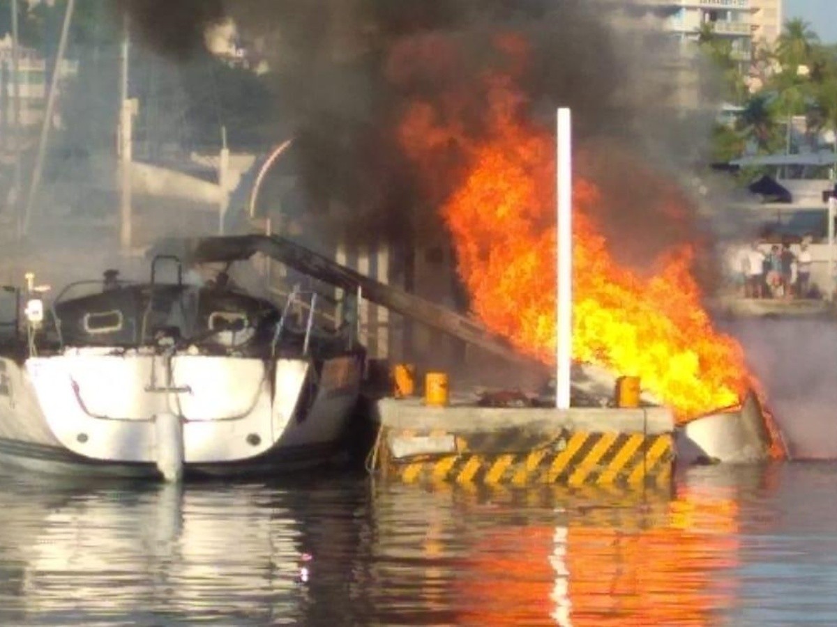 Embarcación explota en el Club de Yates de Acapulco | El Informador