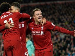 El Liverpool acumula nueve victorias consecutivas en el campeonato inglés. EFE/P. Powell