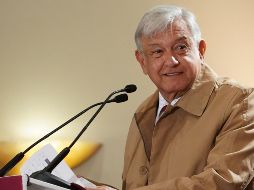López Obrador señaló que empleo, trabajo y bienestar es lo que significa la Cuarta Transformación. EFE