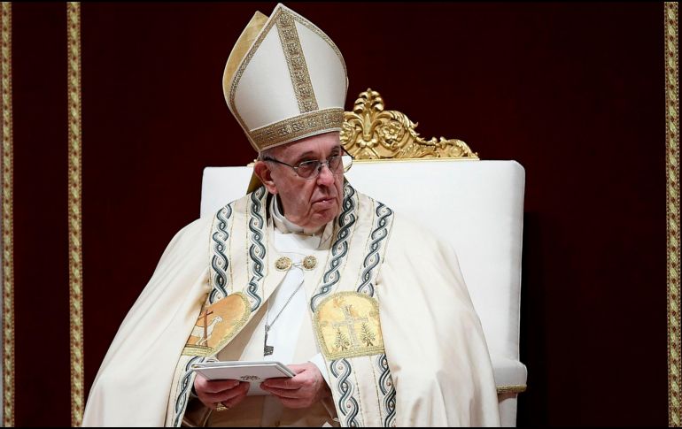 El Papa aseguró que la Iglesia de Roma no quiere ser indiferente a las esclavitudes del tiempo actual. AFP / F. Monteforte