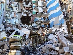  El servicio de prensa del gobierno de Chelyabinsk indicó que los trabajos de rescate continuarán ininterrumpidamente durante la noche ya que fue resuelto el problema de iluminación nocturna. EFE/ ESPECIAL