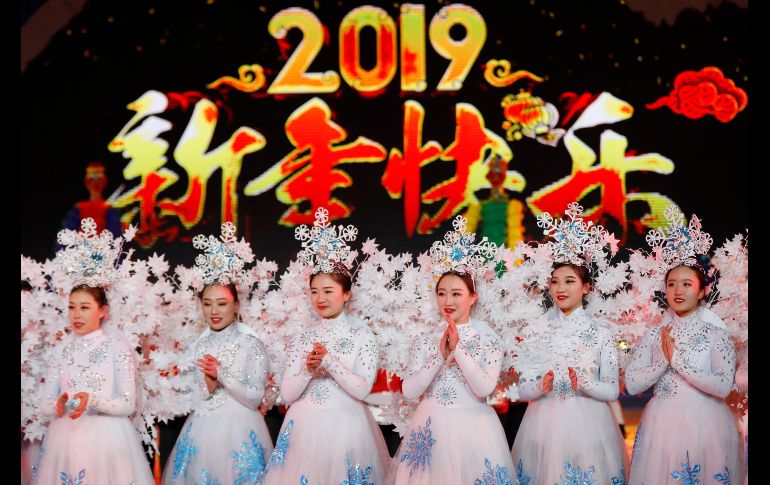 Celebración del Año Nuevo en China. EFE / W. Hong