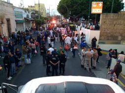 Autoridades refieren que del hecho y luego de realizar una revisión, no hubo personas lesionadas. ESPECIAL/ Protección Civil Guadalajara