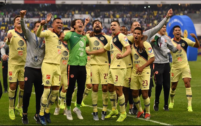 Con el título del Apertura 2018 los azulcremas se convirtieron en el equipo con más títulos de Liga en México. MEXSPORT/ARCHIVO