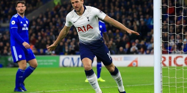 El Tottenham vence al Cardiff y es segundo lugar provisional