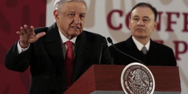 Homicidios dolosos bajan en diciembre, dice L&oacute;pez Obrador