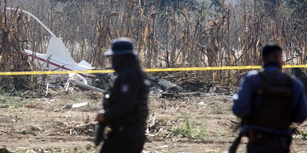 Motores de helic&oacute;ptero accidentado en Puebla se analizar&aacute;n en Canad&aacute;