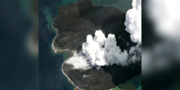 Desaparece parte de volc&aacute;n que provoc&oacute; un tsunami