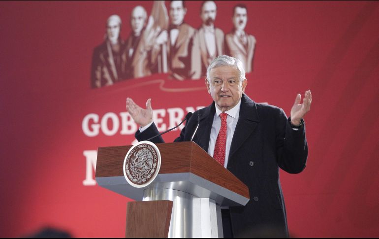 López Obrador afirmó que no hay un buen sistema de salud en atención primaria debido a la corrupción. EFE/S. Gutiérrez