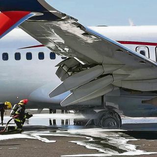 Percance de avión sin lesionados afecta 76 vuelos en terminal tapatía