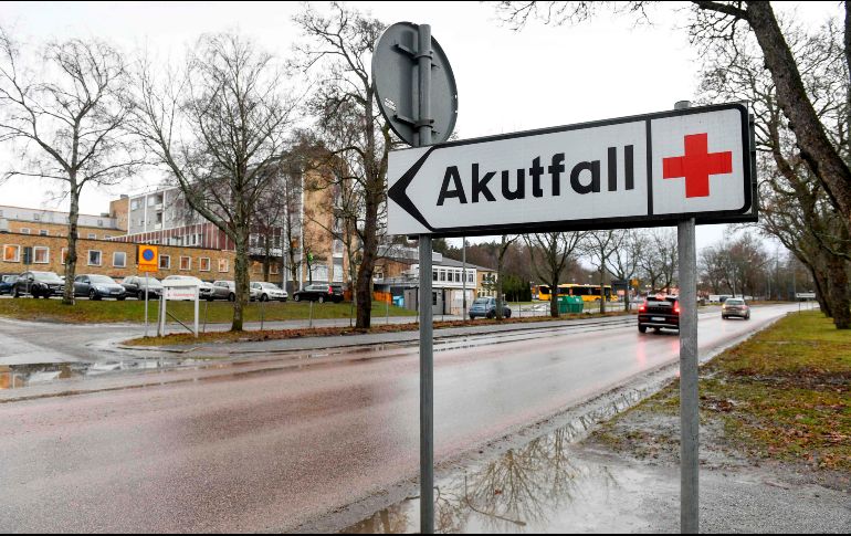 La sala de urgencias de Enköping ha sido cerrada al público como medida de precaución y el personal que atendió allí al paciente está recibiendo atención médica. AFP / F. Sandberg