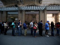 SIN CAMBIOS. Año con año, en el mes de enero así lucen las recaudadoras durante toda la jornada. EL INFORMADOR / F. Atilano