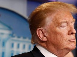 Trump se preguntó cómo es posible que los demócratas quieran destituir al presidente que ''tuvo los dos primeros años más exitosos'' de cualquier mandatario estadounidense en la historia. AP / J. Martin