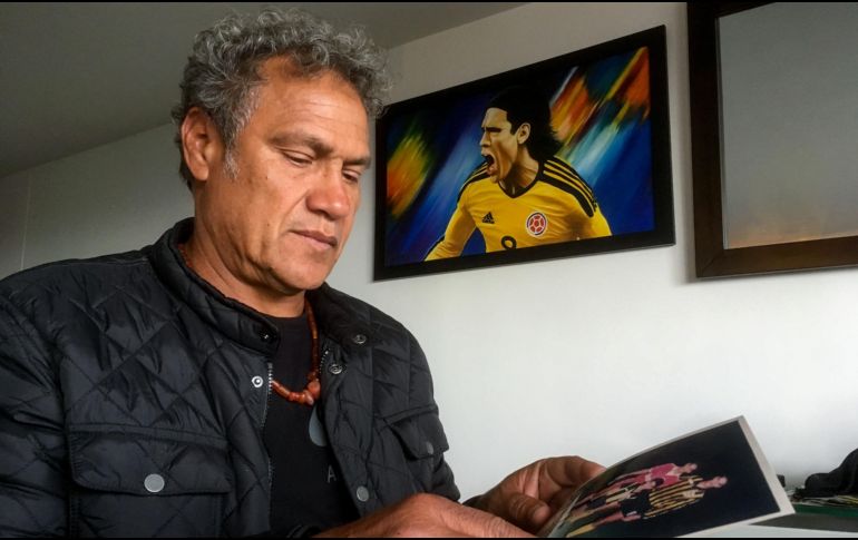 García King, de 61 años, jugó en cuadros tradicionales de Colombia y Venezuela. AFP/J. Restrepo