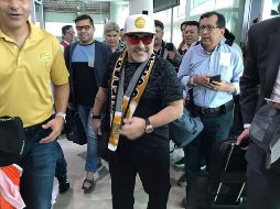 El legendario ex jugador estaría internado en una clínica de Olivos, cerca de Buenos Aires. ARCHIVO/AP