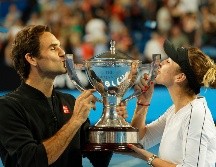 Suiza ganó la final luego de que Zverev envió la pelota hacia la red. AP / T. Collens