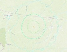 El epicentro del movimiento fue 89 kilómetros al oeste de Tarauaca, Brasil, y 329 kilómetros al este de Pucallpa, Perú. ESPECIAL/USGS