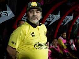Maradona en la semana tuvo contratiempos médicos y asuntos familiares pero se declara listo para volver al Ascenso MX. ARCHIVO / NTX