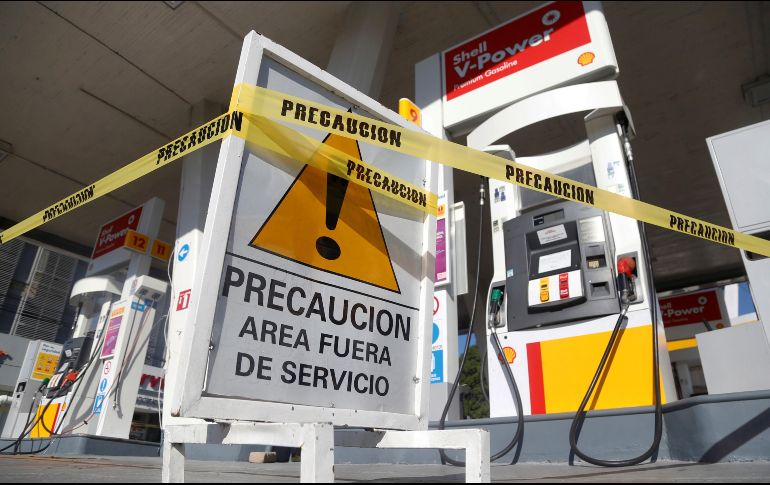 Por lo pronto, crece la preocupación en todos los sectores por la escasez de gasolina. EFE / F. Guasco